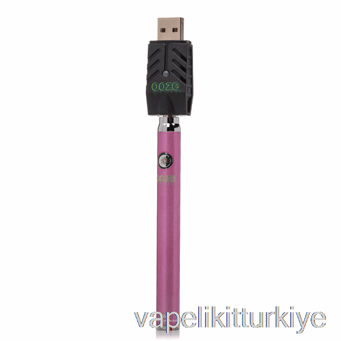 Vape Likit Ooze 320 Mah Büküm Ince Kalem Pil Buz Pembesi